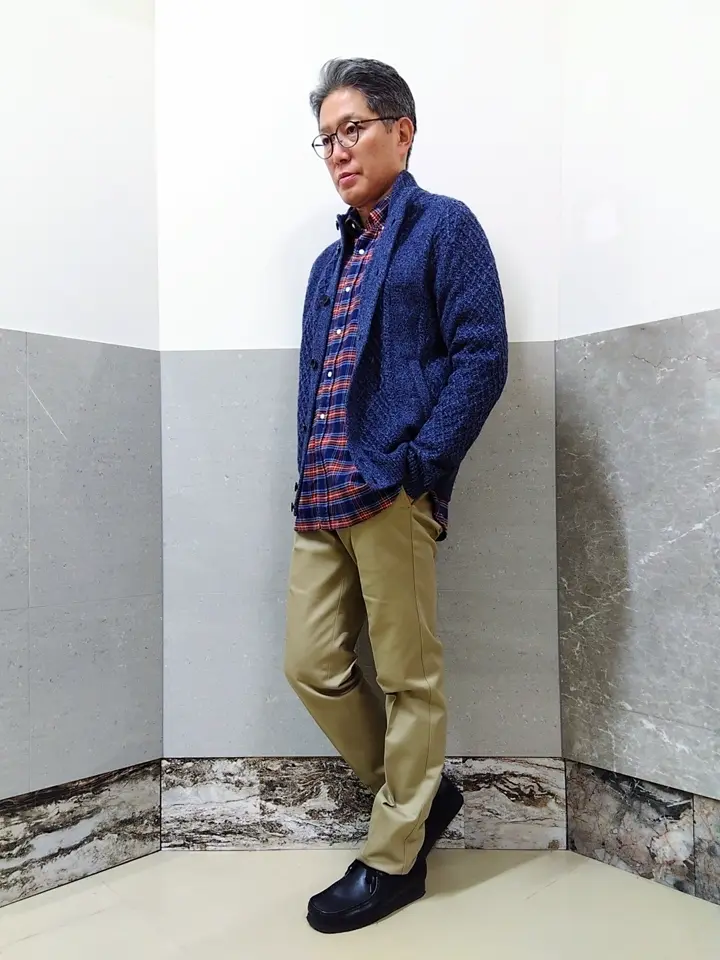 J.PRESS MEN 金子 コーディネート画像