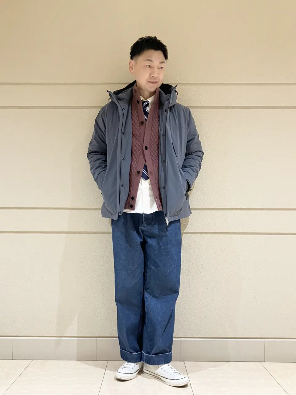 J.PRESS MEN 赤石 コーディネート画像