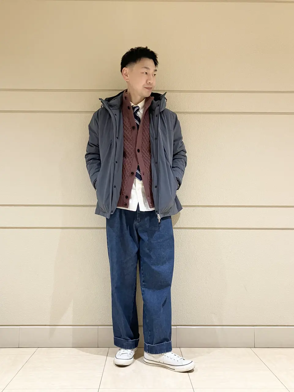 J.PRESS MEN 赤石 コーディネート画像