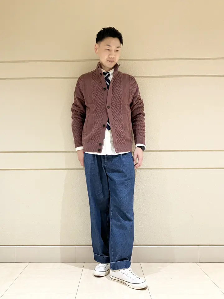 J.PRESS MEN 赤石 コーディネート画像