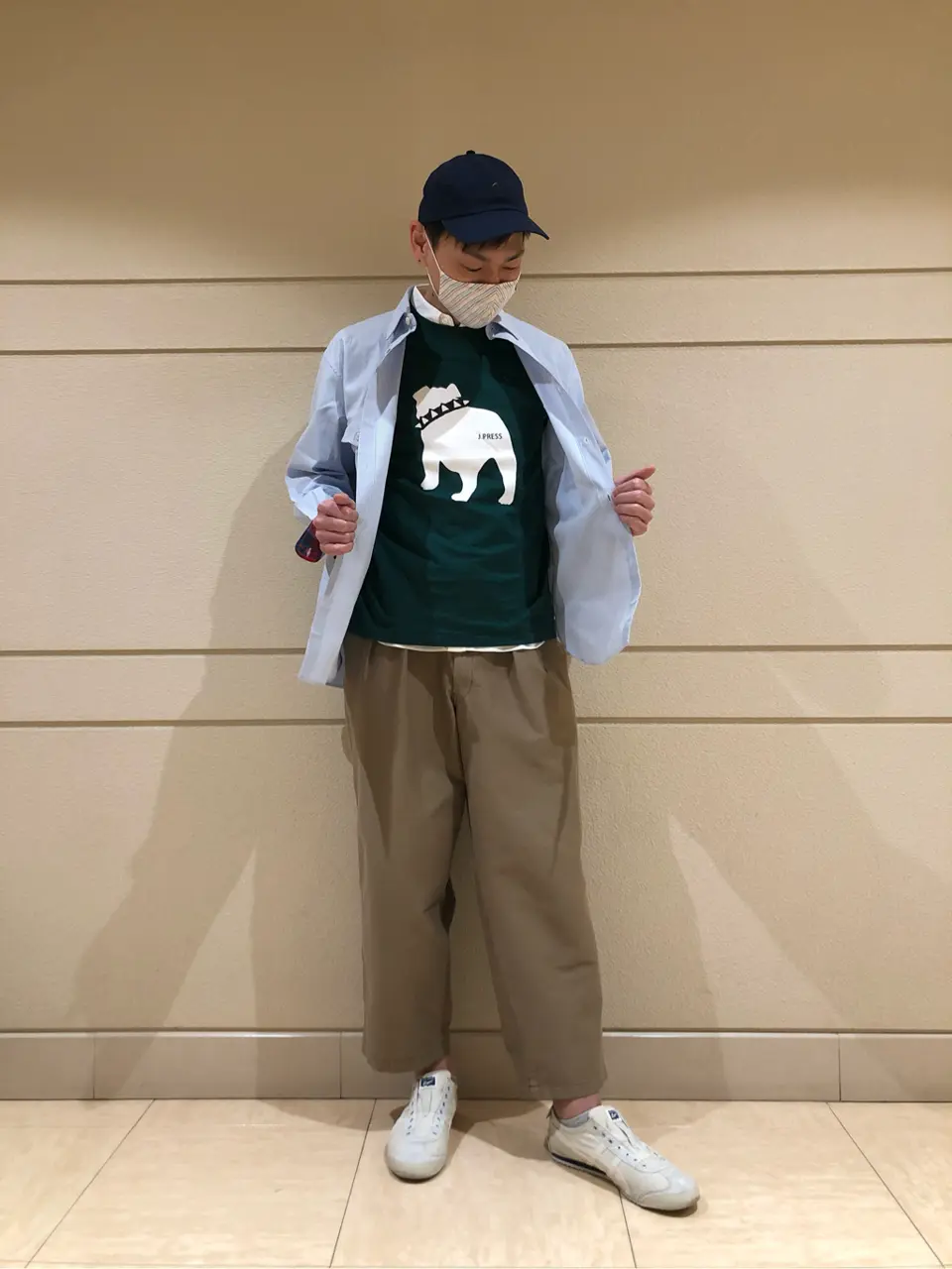 J.PRESS MEN 赤石 コーディネート画像