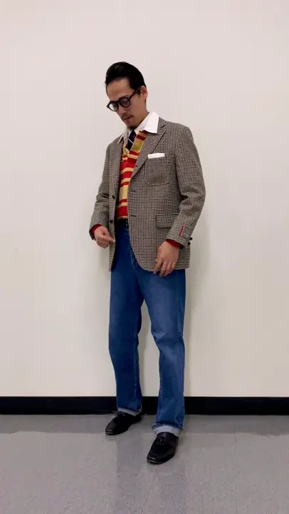 J.PRESS MEN 鈴木 蒼哉 コーディネート画像