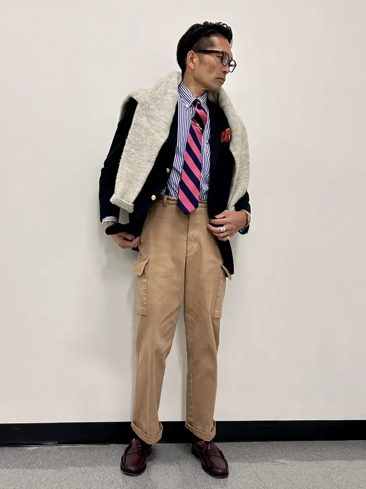 J.PRESS MEN 八巻 コーディネート画像