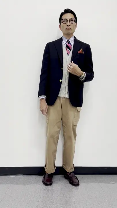 J.PRESS MEN 八巻 コーディネート画像