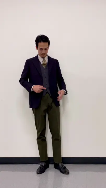 J.PRESS MEN 鈴木 蒼哉 コーディネート画像