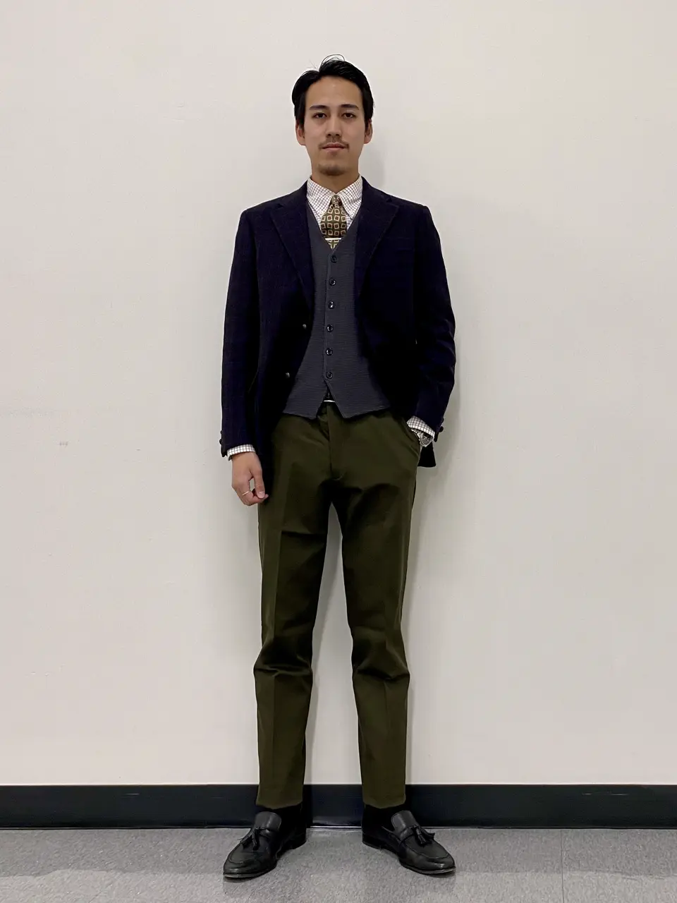 J.PRESS MEN 鈴木 蒼哉 コーディネート画像