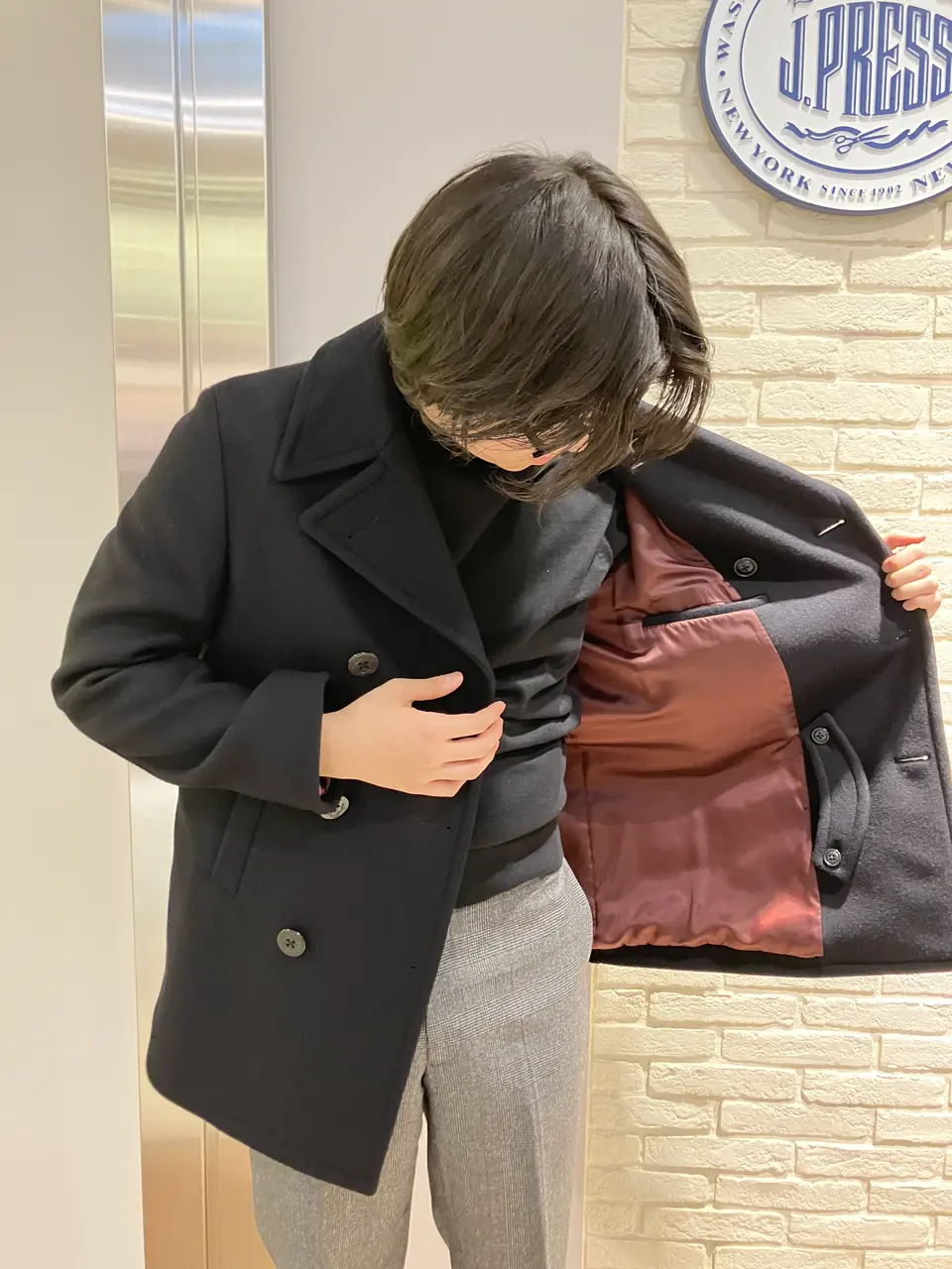 J.PRESS MEN 酒部 コーディネート画像