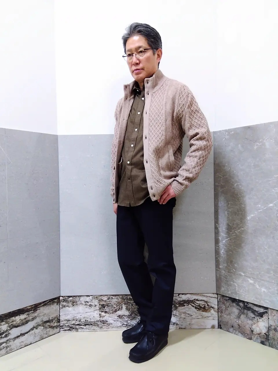 J.PRESS MEN 金子 コーディネート画像