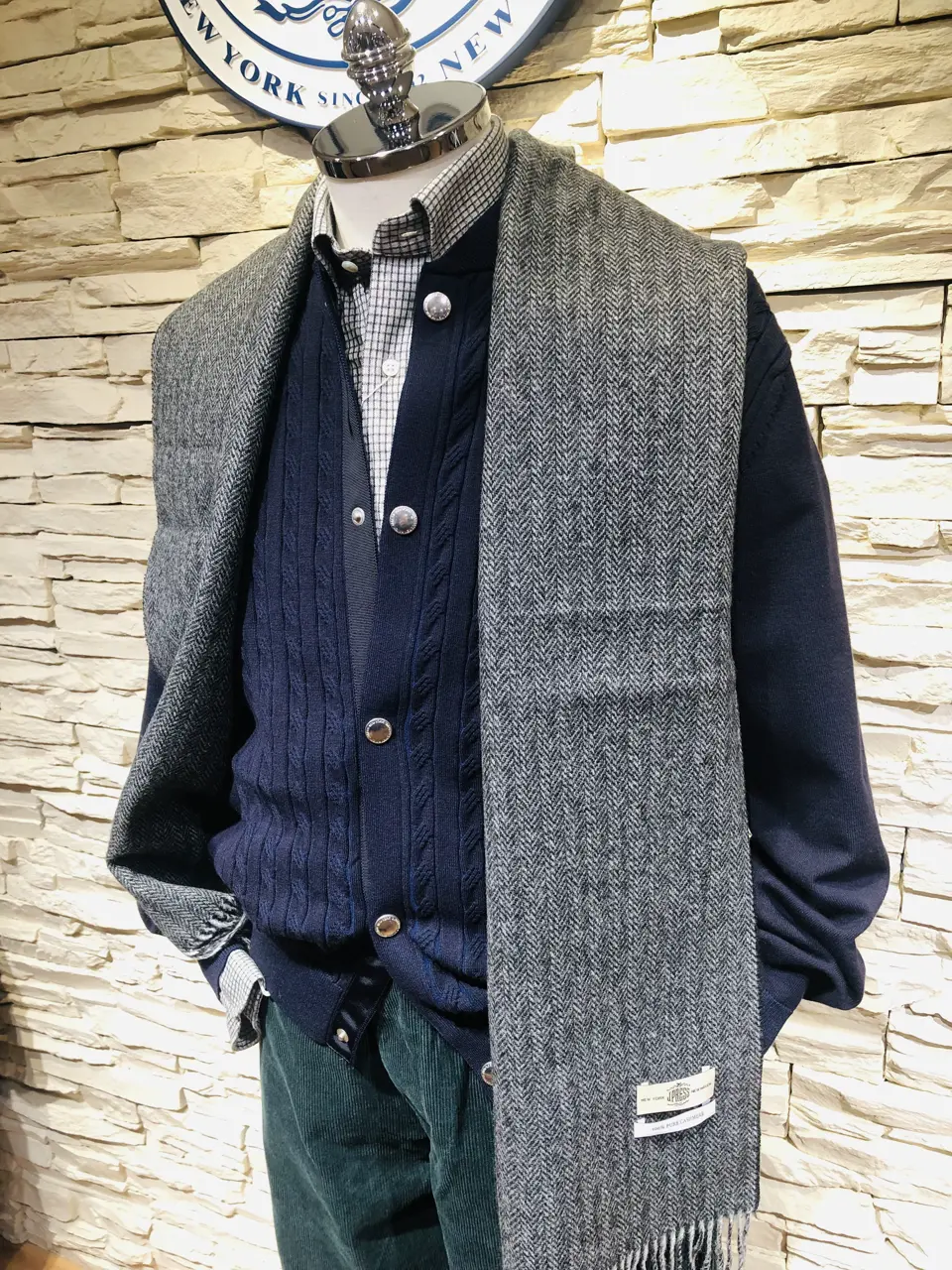 J.PRESS MEN スタッフ コーディネート画像