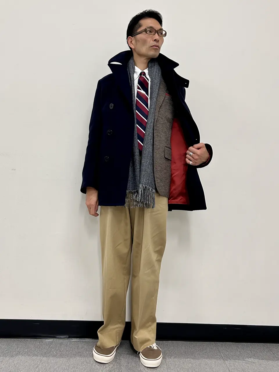 J.PRESS MEN 八巻 コーディネート画像