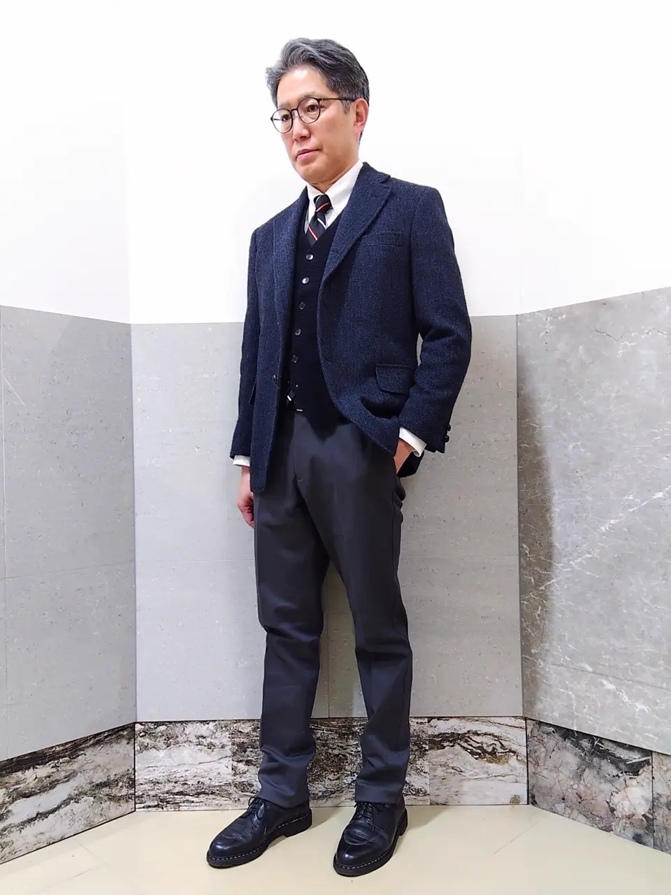 J.PRESS MEN 金子 コーディネート画像