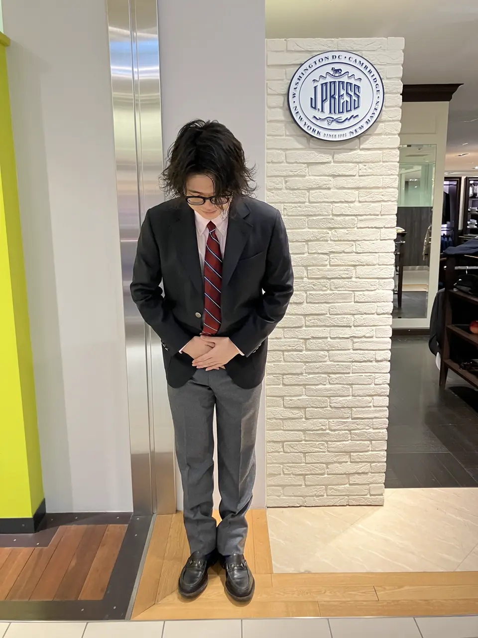 J.PRESS MEN 酒部 コーディネート画像