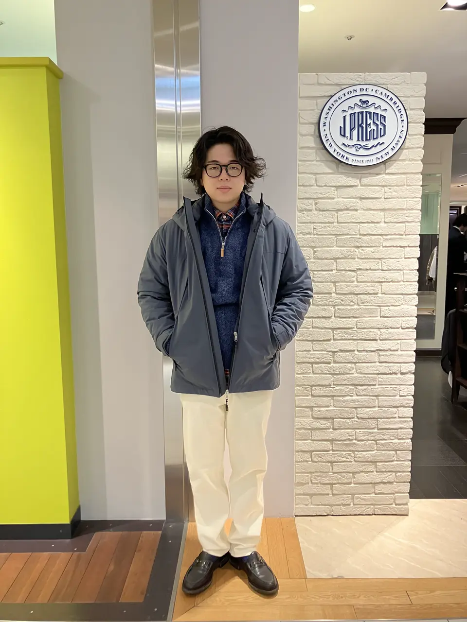 J.PRESS MEN 酒部 コーディネート画像