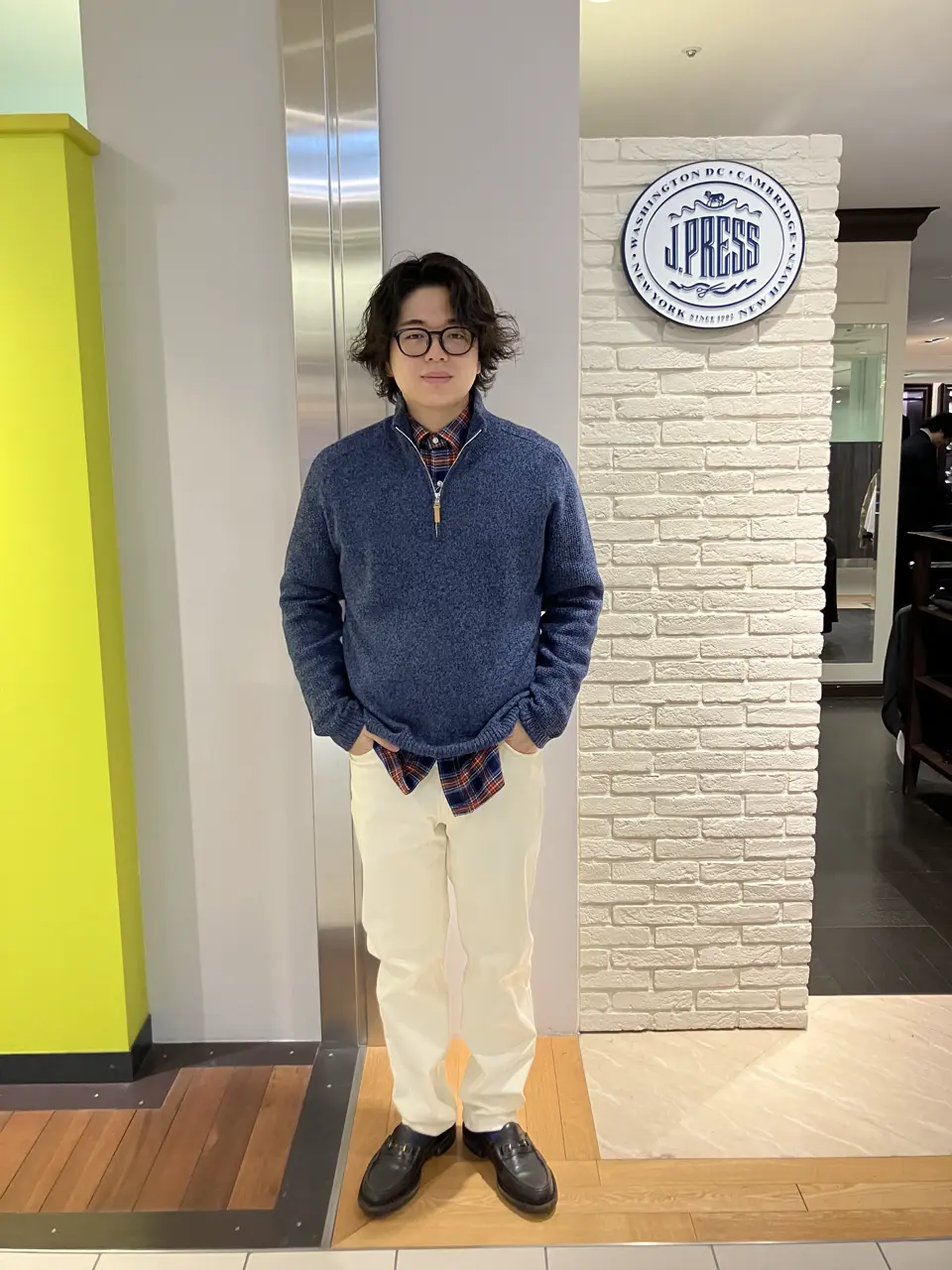 J.PRESS MEN 酒部 コーディネート画像