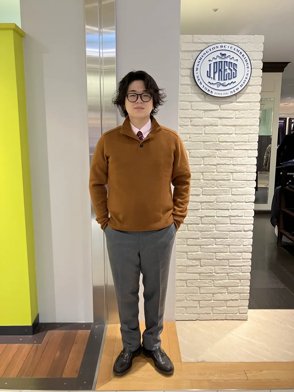 J.PRESS MEN 酒部 コーディネート画像