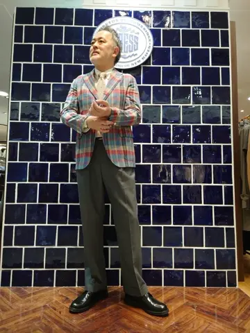 J.PRESS MEN 堤 コーディネート画像