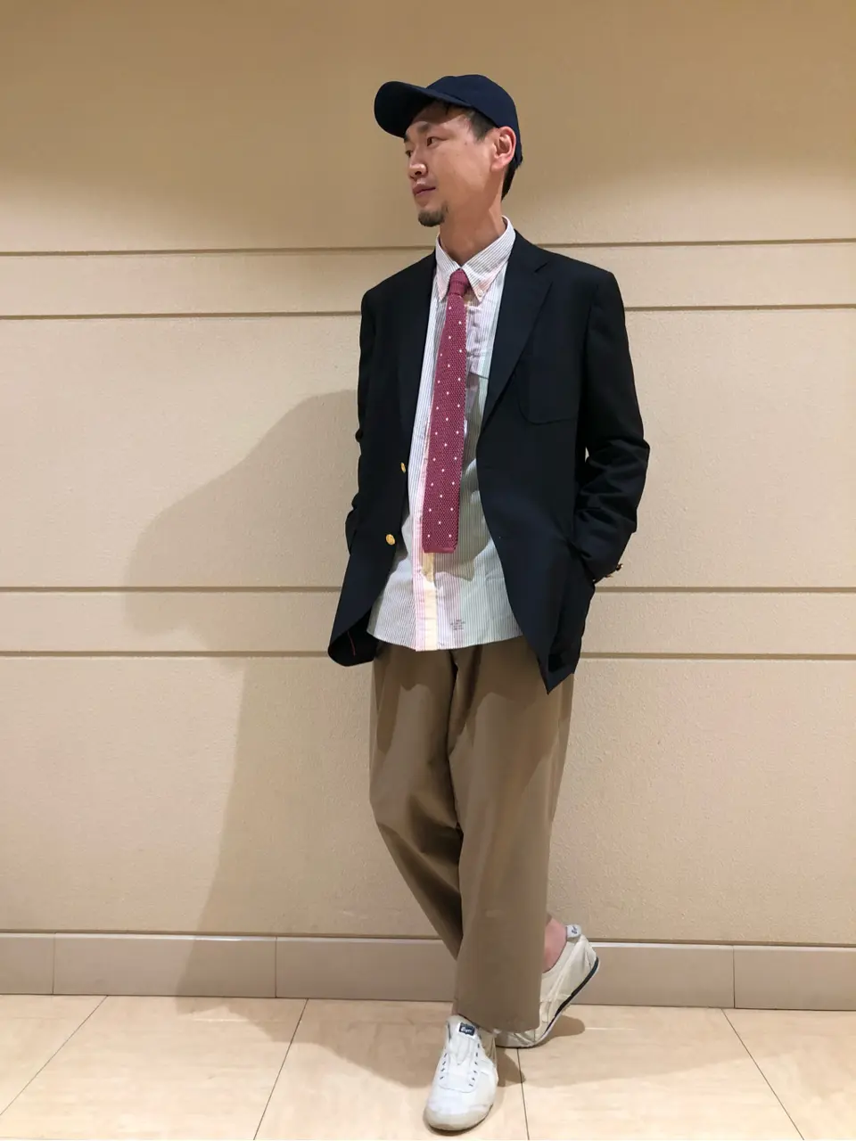  赤石 コーディネート画像