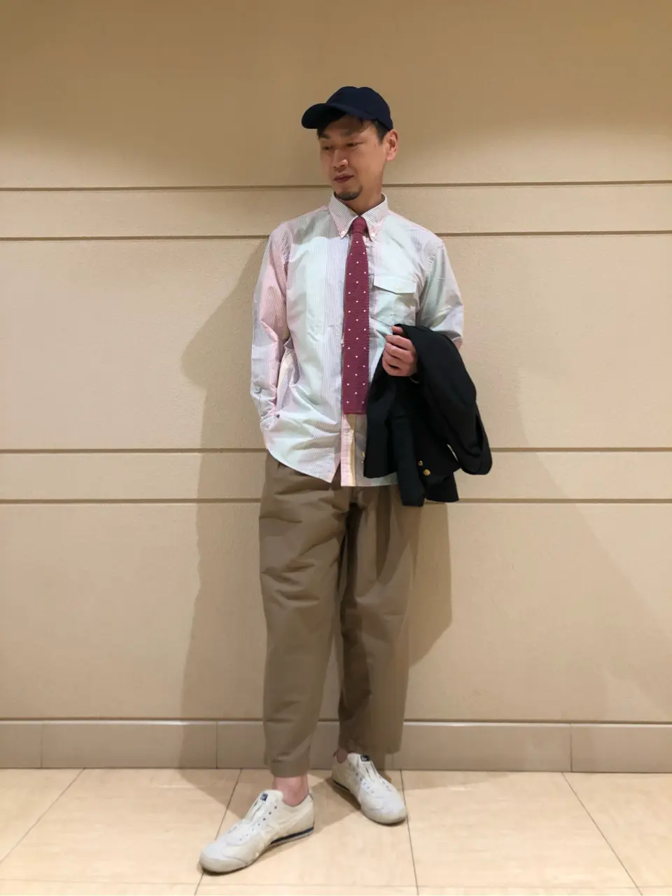 J.PRESS MEN 赤石 コーディネート画像