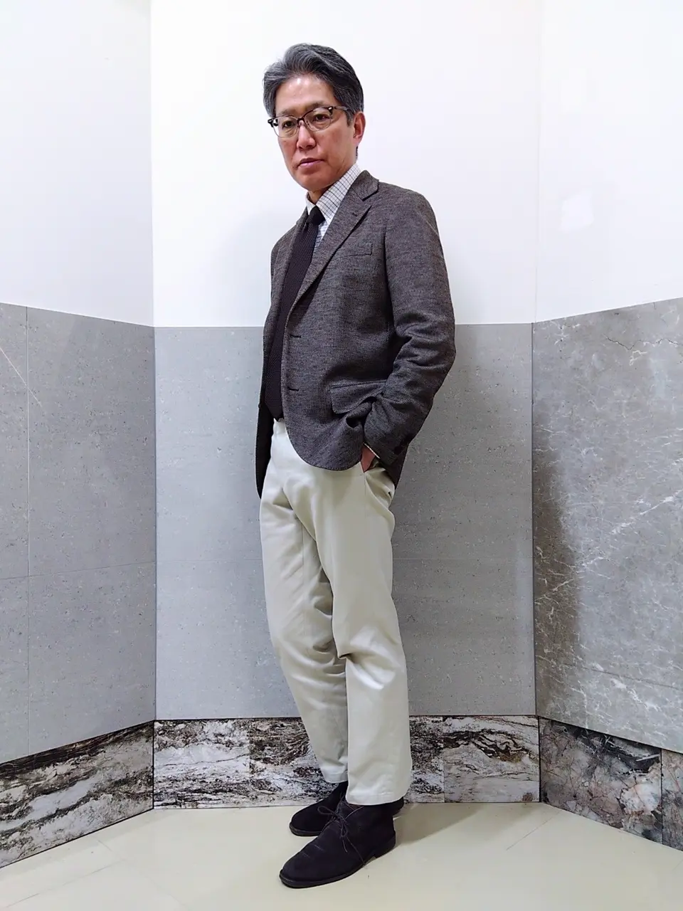 J.PRESS MEN 金子 コーディネート画像