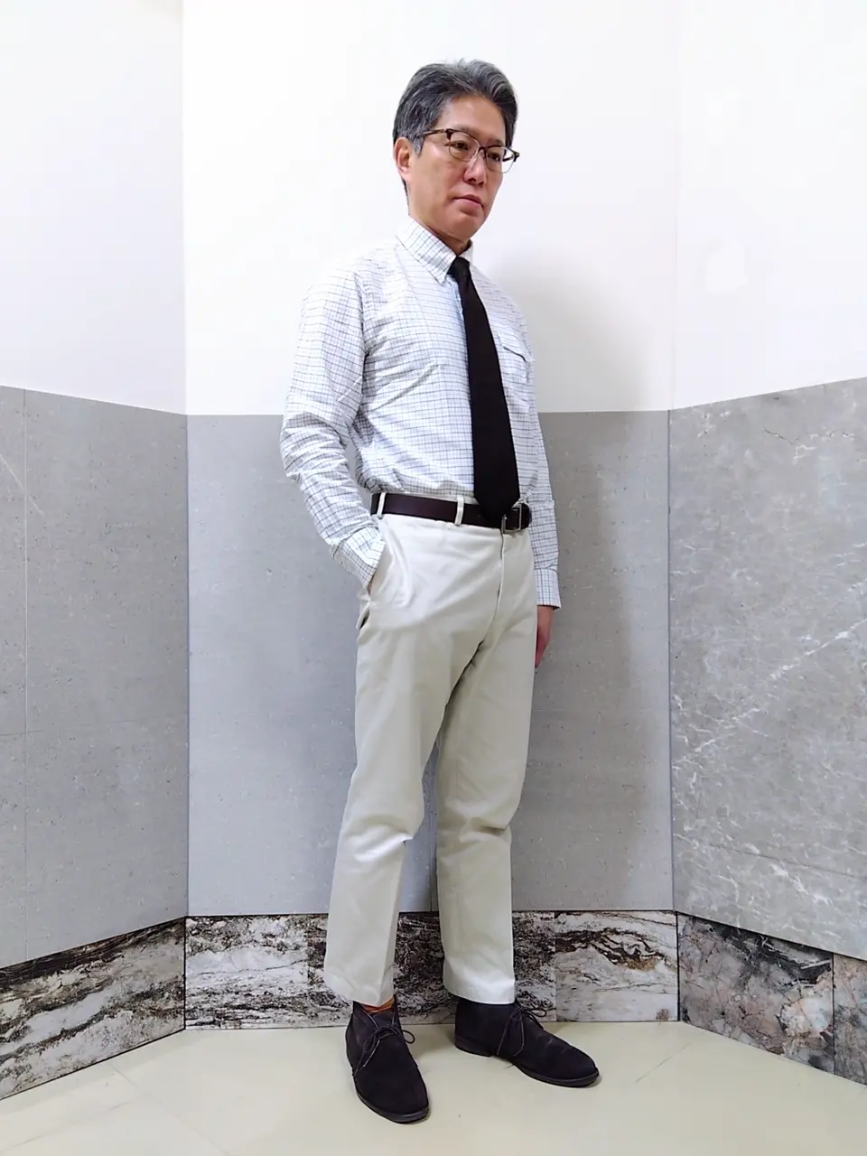 J.PRESS MEN 金子 コーディネート画像