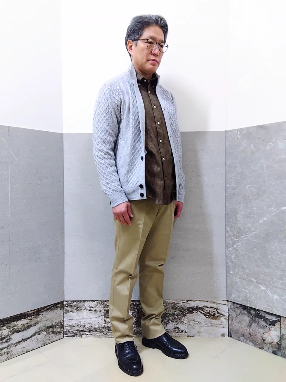 J.PRESS MEN 金子 コーディネート画像