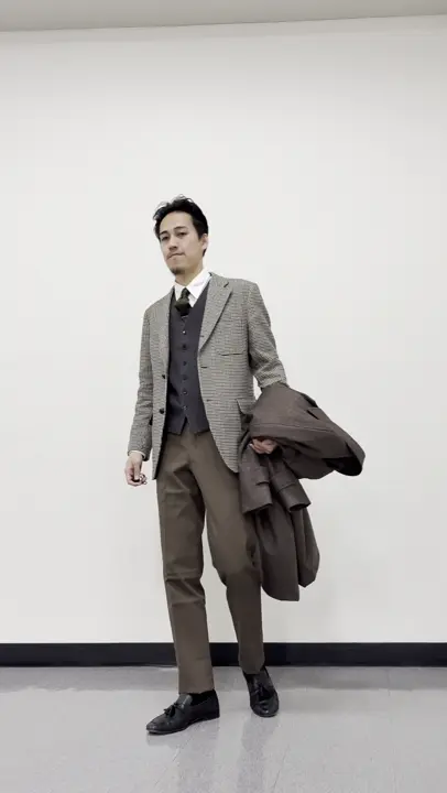 J.PRESS MEN 鈴木 蒼哉 コーディネート画像