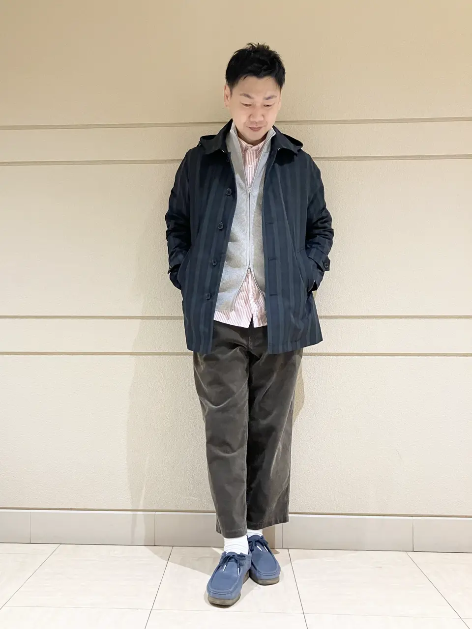 J.PRESS MEN 赤石 コーディネート画像