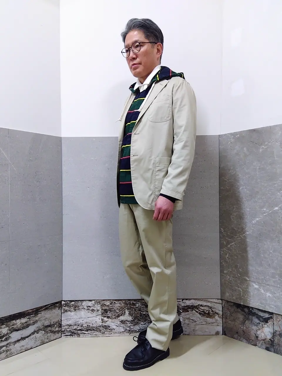 J.PRESS MEN 金子 コーディネート画像