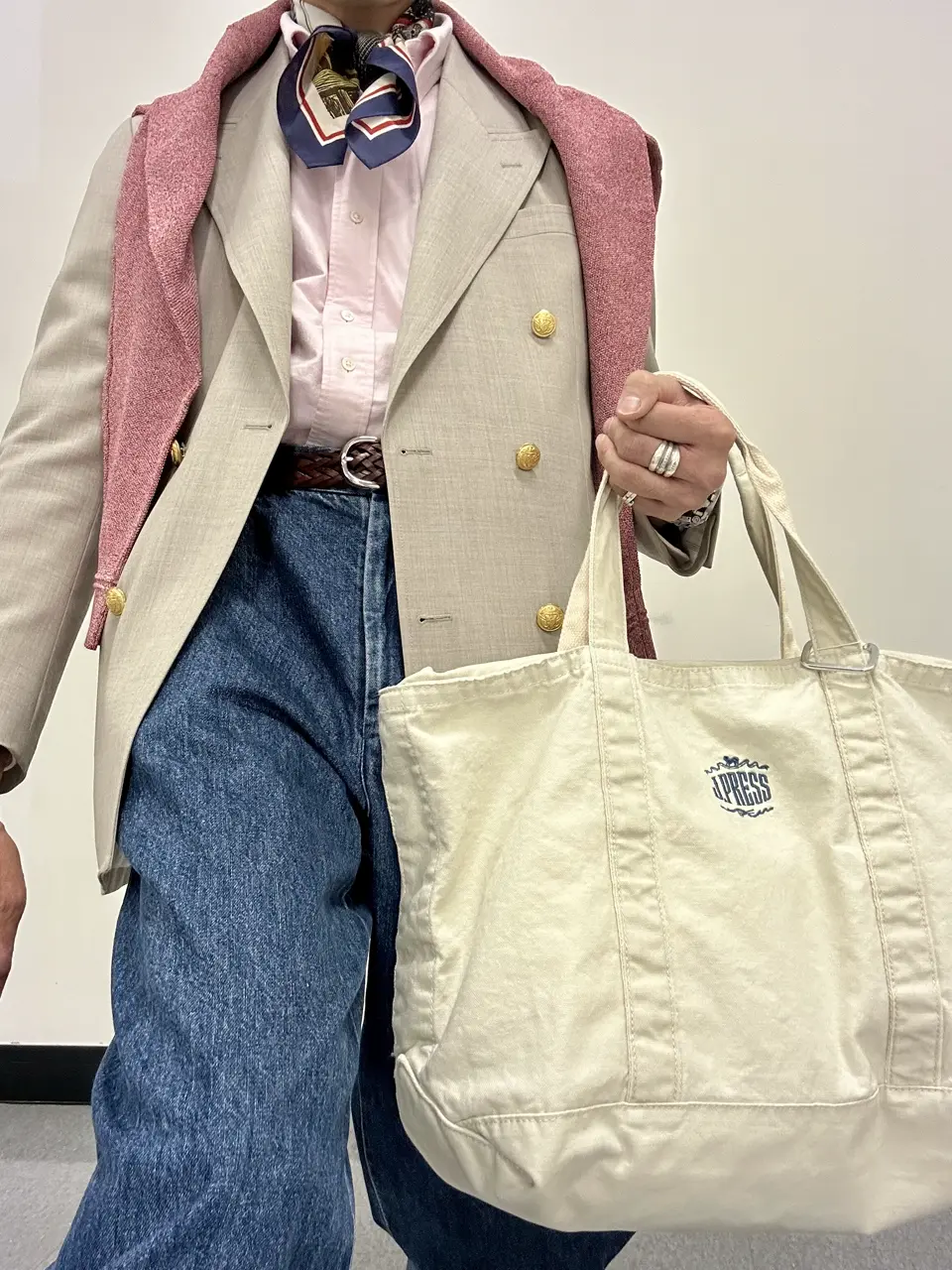 J.PRESS MEN 八巻 コーディネート画像