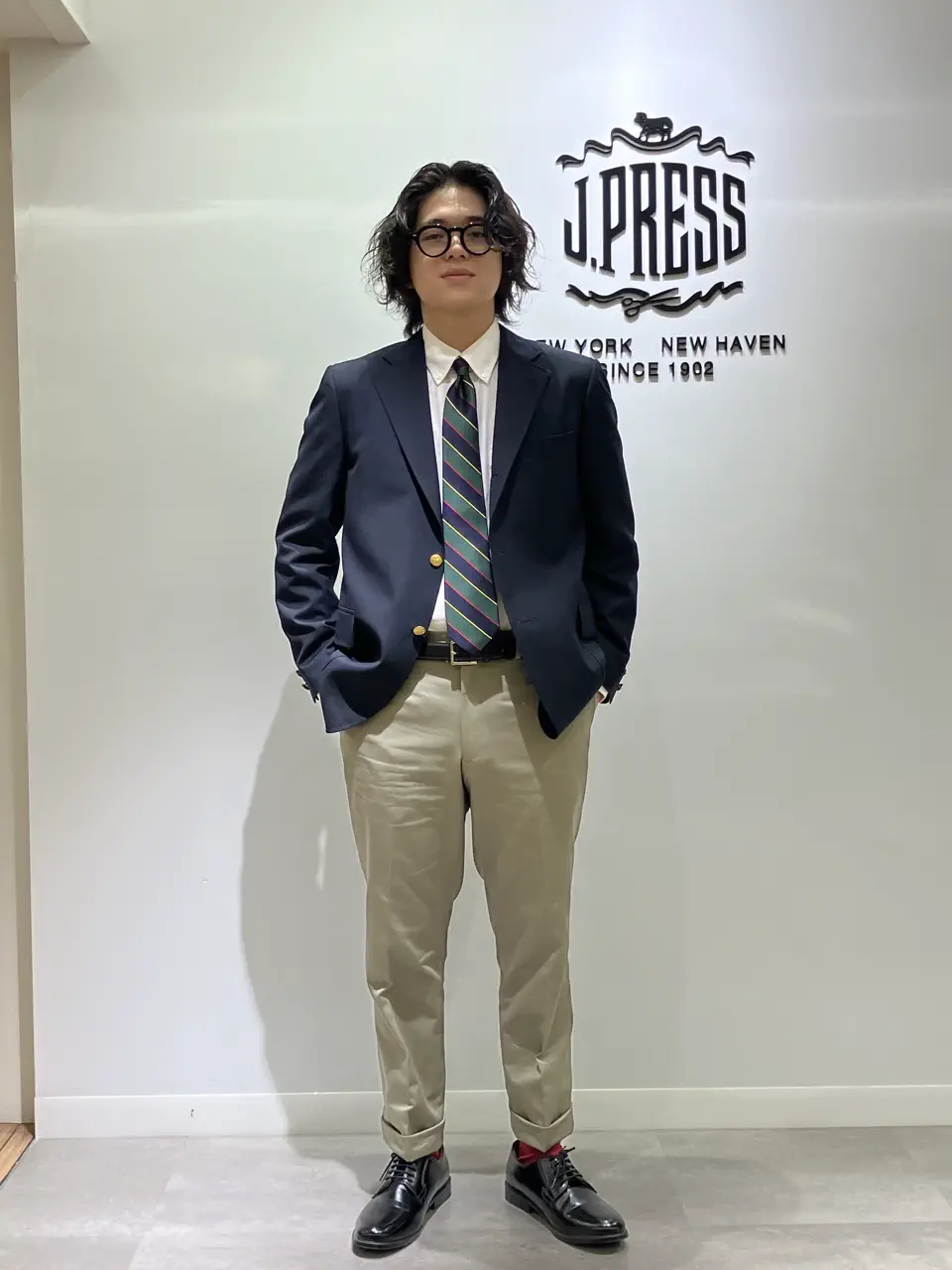 J.PRESS MEN 酒部 コーディネート画像