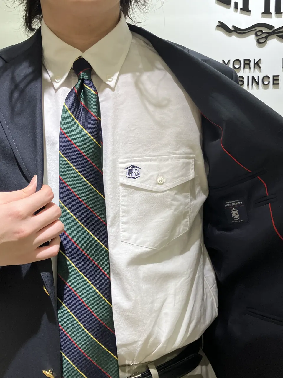 J.PRESS MEN 酒部 コーディネート画像