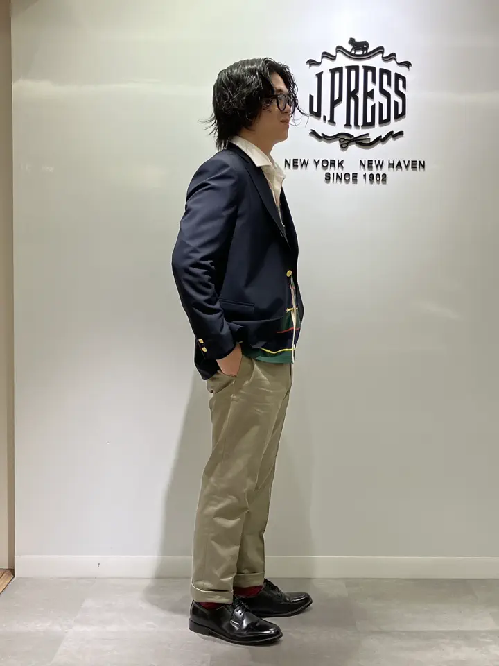 J.PRESS MEN 酒部 コーディネート画像