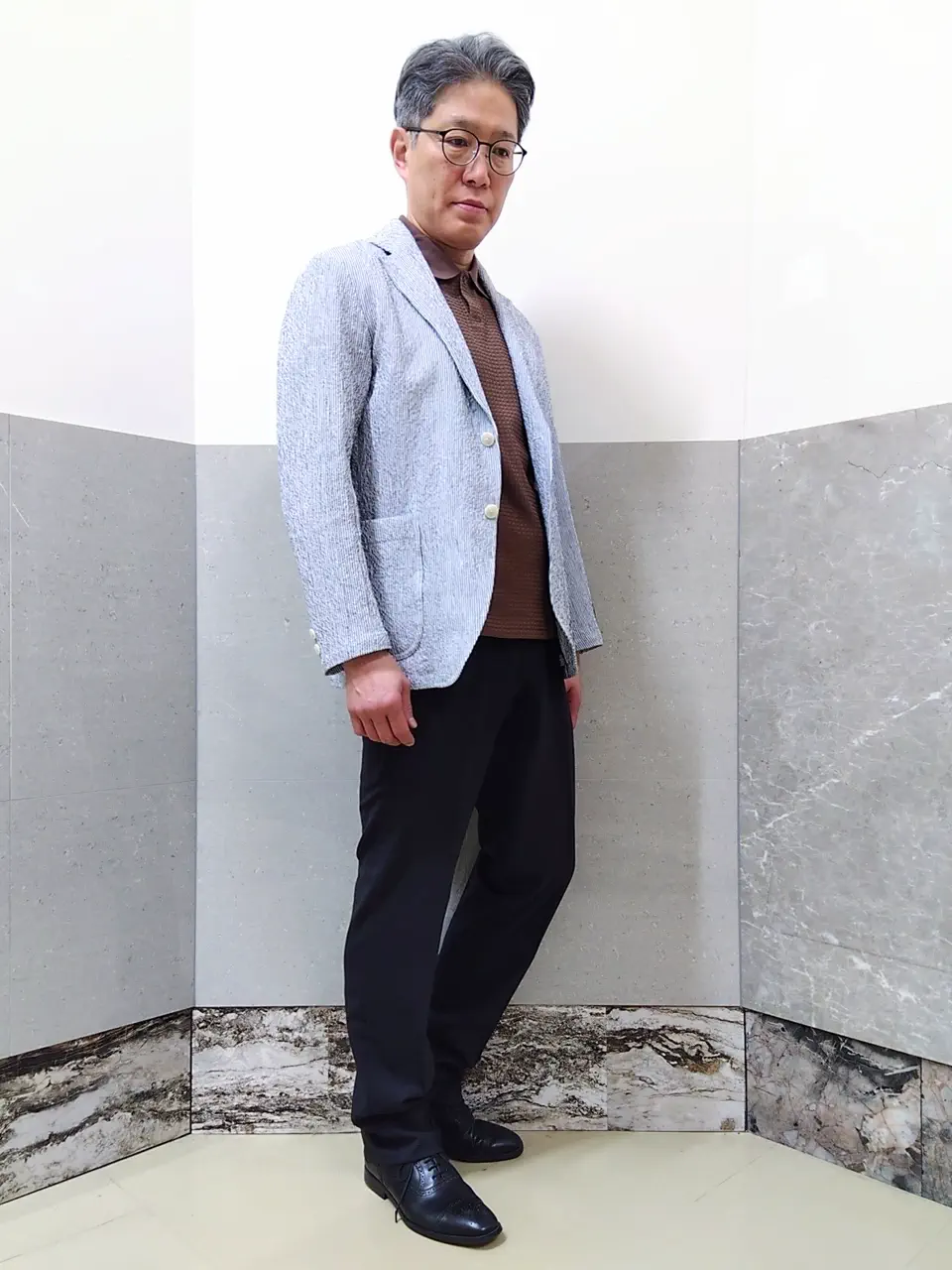 J.PRESS MEN 金子 コーディネート画像