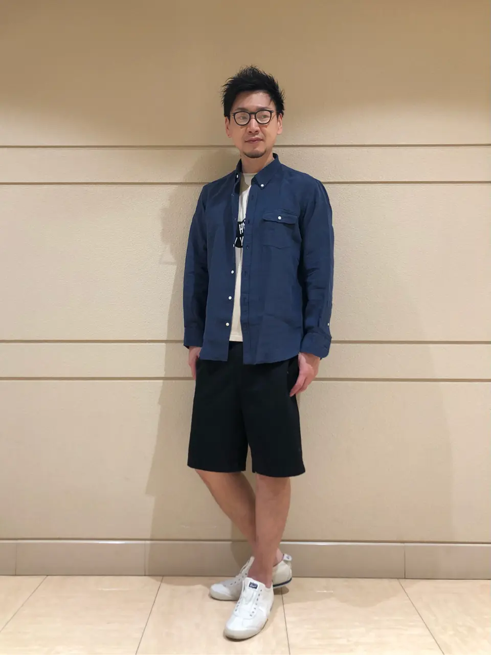  赤石 コーディネート画像