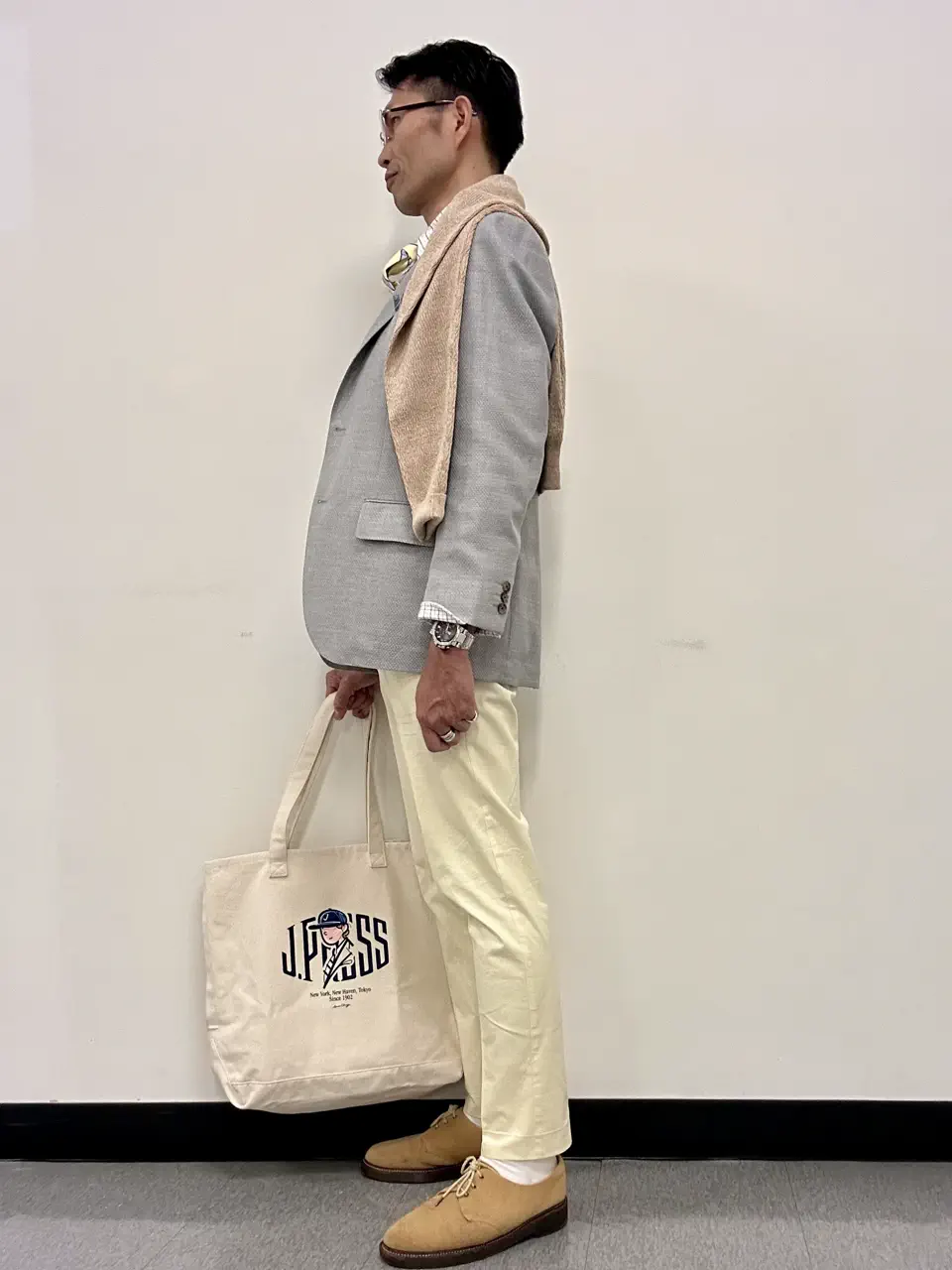 J.PRESS MEN 八巻 コーディネート画像