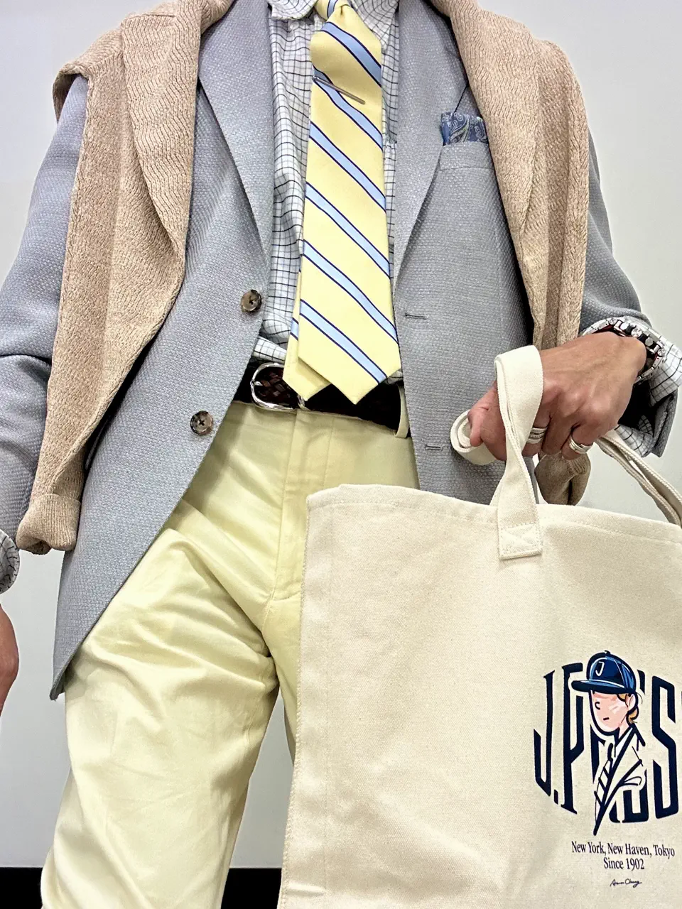 J.PRESS MEN 八巻 コーディネート画像