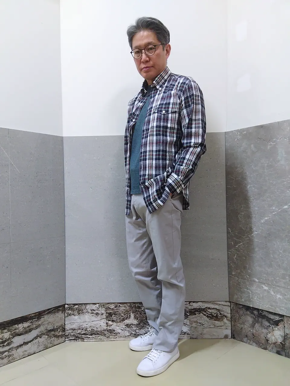 J.PRESS MEN 金子 コーディネート画像