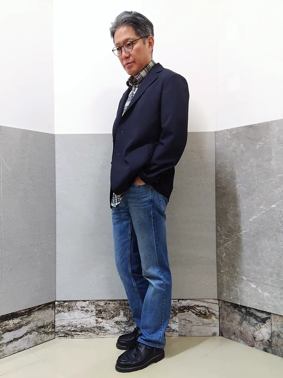 J.PRESS MEN 金子 コーディネート画像