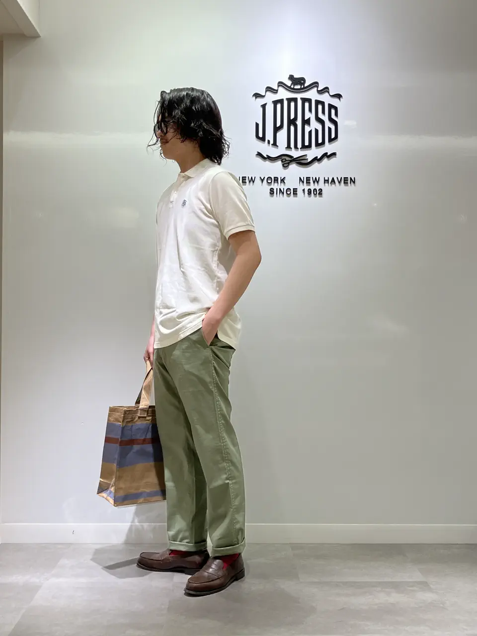 J.PRESS MEN 酒部 コーディネート画像