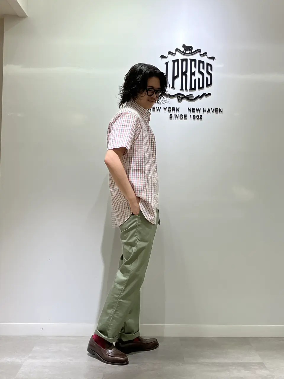 J.PRESS MEN 酒部 コーディネート画像