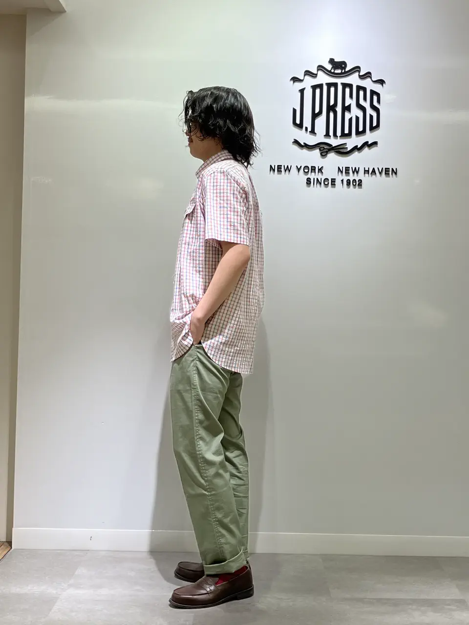 J.PRESS MEN 酒部 コーディネート画像