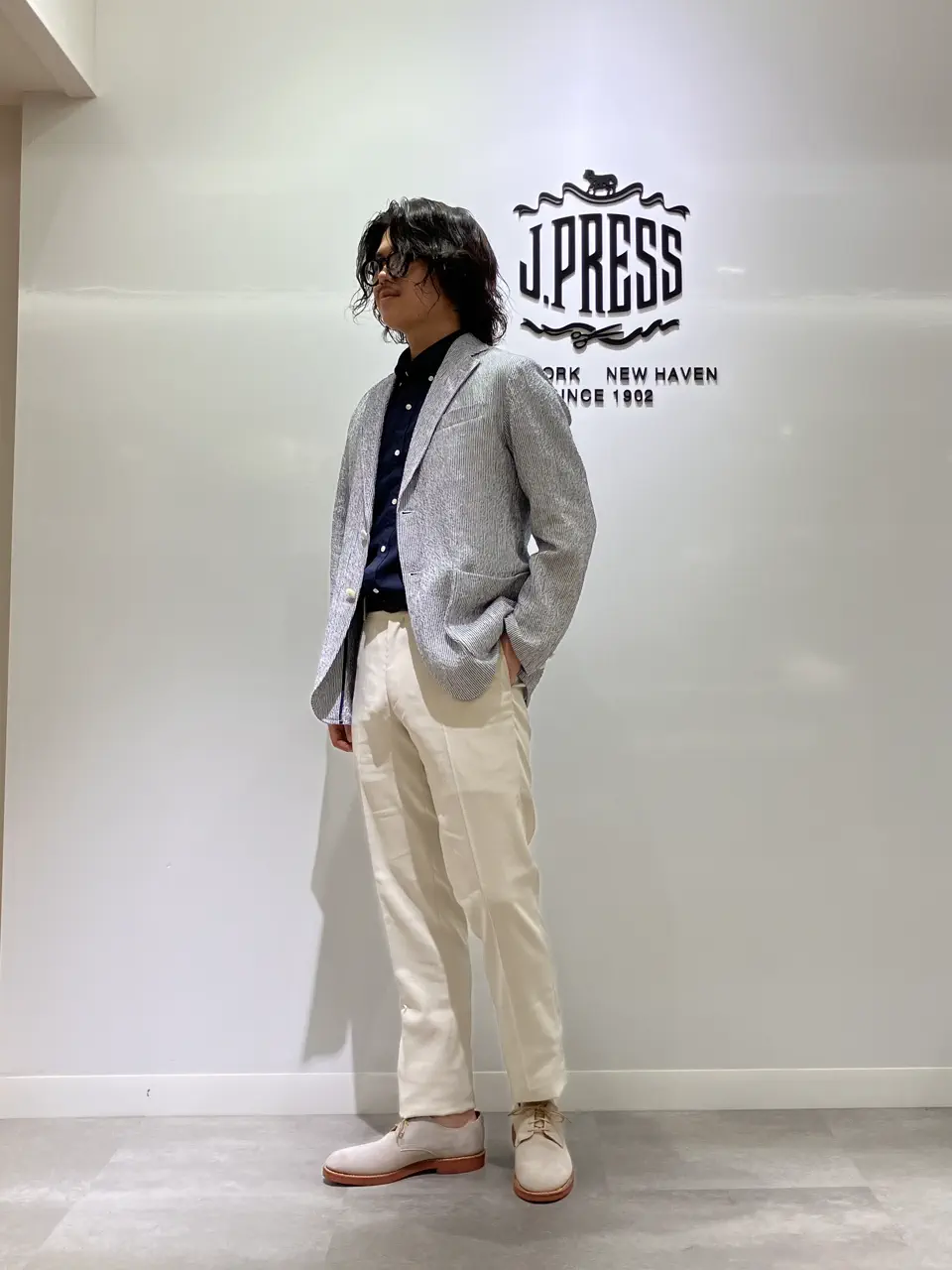 J.PRESS MEN 酒部 コーディネート画像