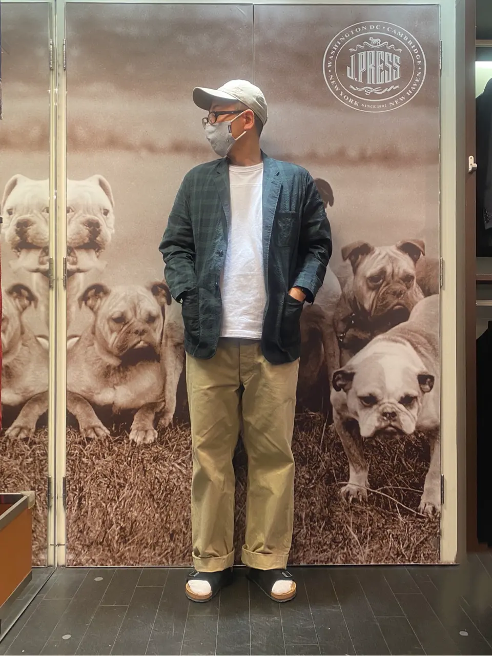 J.PRESS MEN 岩名 コーディネート画像