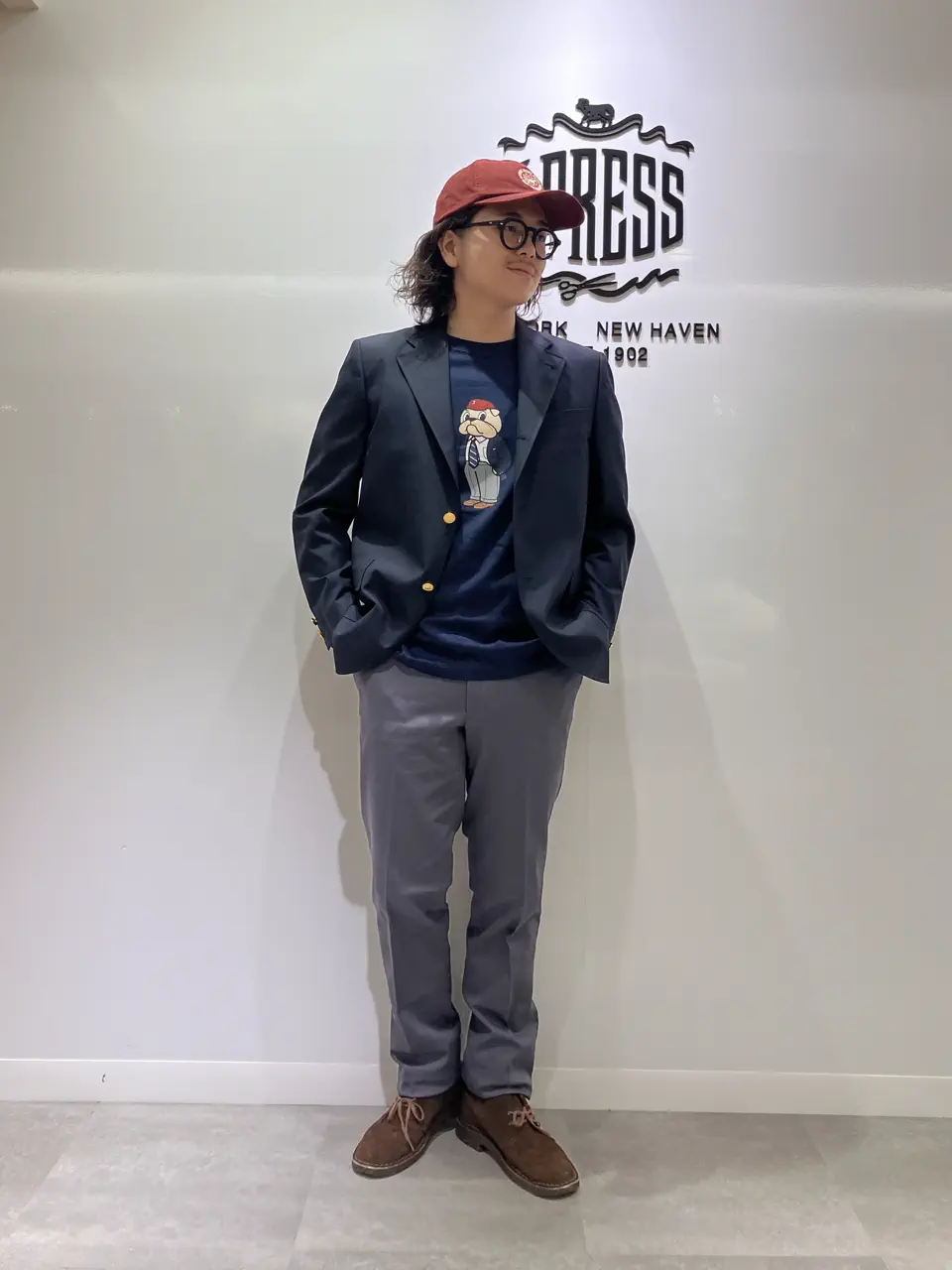 J.PRESS MEN 酒部 コーディネート画像