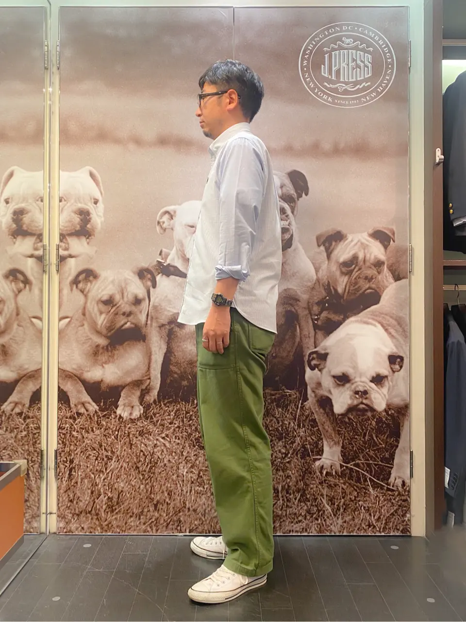 J.PRESS MEN 岩名 コーディネート画像