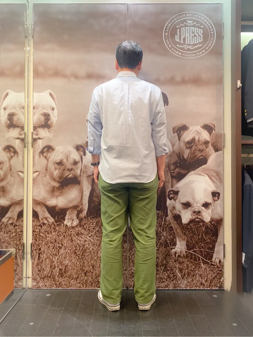 J.PRESS MEN 岩名 コーディネート画像