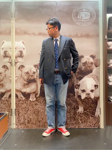 J.PRESS MEN 岩名 コーディネート画像