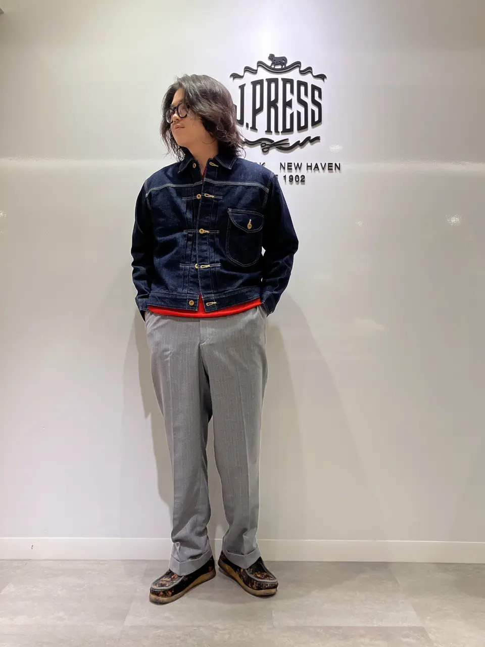 J.PRESS MEN 酒部 コーディネート画像