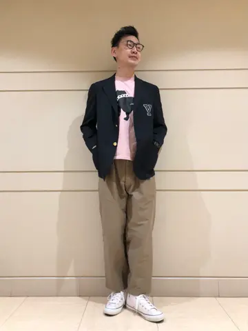 J.PRESS MEN 赤石 コーディネート画像