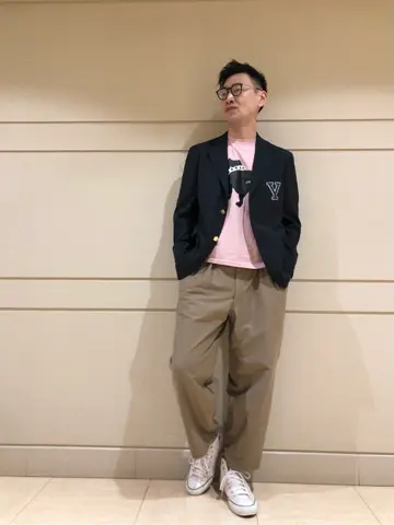 J.PRESS MEN 赤石 コーディネート画像